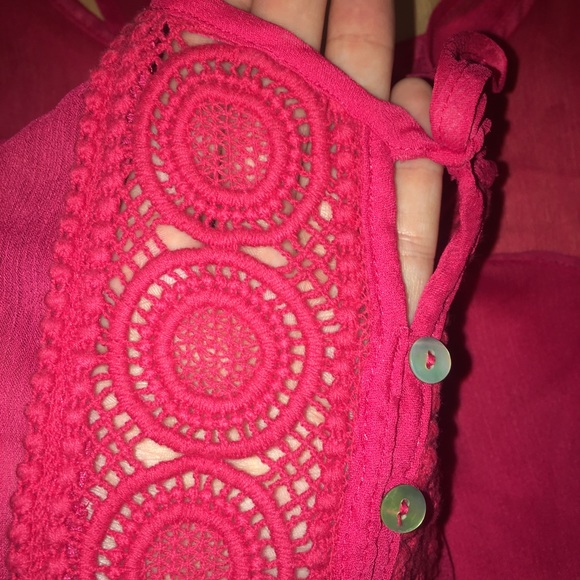 Olsenboye - bright summer sheer tank - Picture 3 of 4